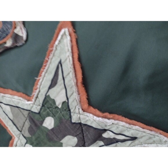 Custom One Off Vintage MA-1 Bomber Flight Jacket ACES AIRFIELD Sz xl Reversible - Picture 16 of 16